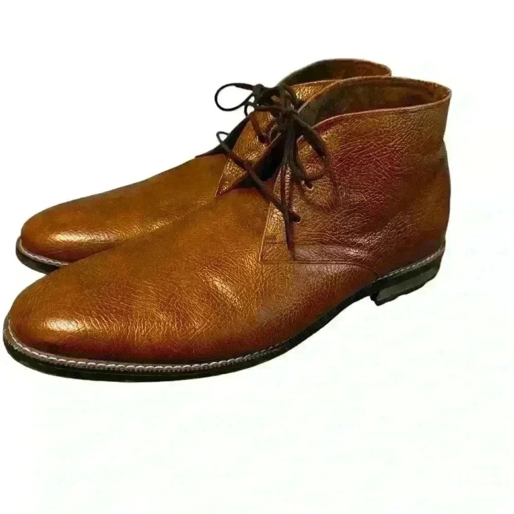 Carlo Miranda Men’s Chukka Boots Size 12